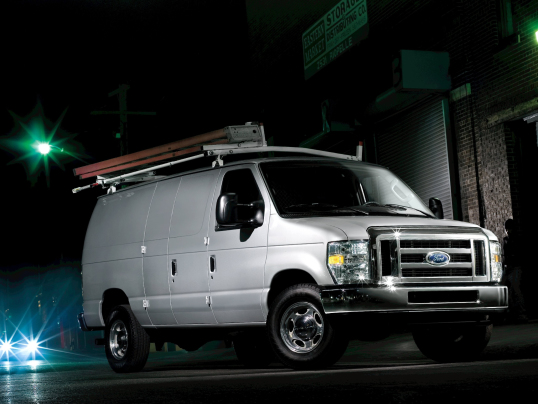 Ford E 350 Cargo Van 07 14