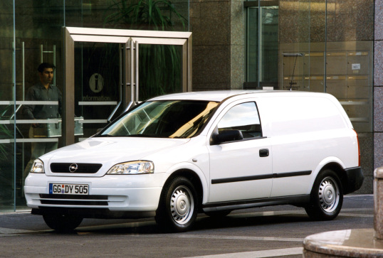 kapperszaak In het algemeen eerste Opel Astravan (G) '1999–2004