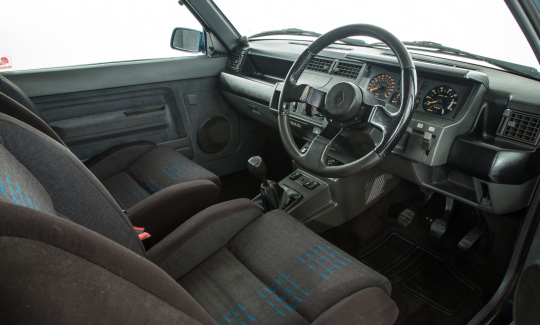 Interior Renault 5 Gt Turbo Raider Uk Spec 19 90