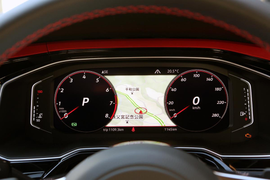 polo gti dashboard